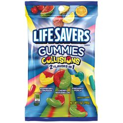 Life Savers GUMMIES COLLISIONS Candy 7 oz