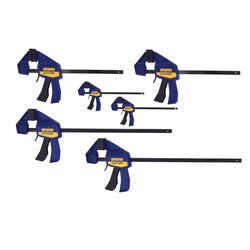 Irwin Quick-Grip Bar Clamp Set 100 lb 6 pc