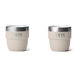 YETI Rambler 4 oz Cape Taupe BPA Free Insulated Cup Set