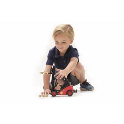 Bruder Linde Forklift Truck with Pallet Toy Multicolored
