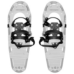 Retrospec 25 in. Unisex Drifter Snowshoe Arctic