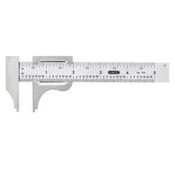 General 4 in. L X 2-3/4 in. W Slide Caliper 1 pc