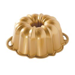 Nordic Ware Anniversary 12 in. W X 11 in. L Bundt Pan Gold