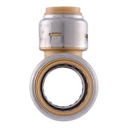SharkBite Push to Connect 3/4 in. PTC each X 3/4 in. D PTC Brass Reducing Tee