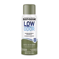 Rust-Oleum Low Odor Matte In The Green Spray Paint 11 oz