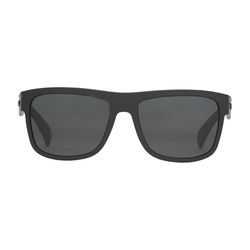 Huk Clinch Sunglasses Unisex Matte Black Frame Gray Lens Polarized