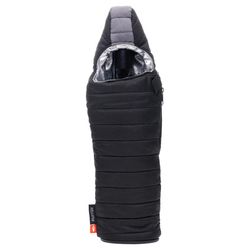 Puffin Drinkwear Black Polyester Bottle Carrier w/Opener
