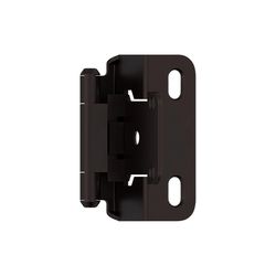 Amerock 2-1/4 in. L Oil Rubbed Bronze Cabinet Hinge 2 pk