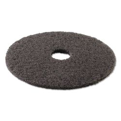 Boardwalk 20 in. D Nylon/Polyester Blend Floor Pad Grayish Black