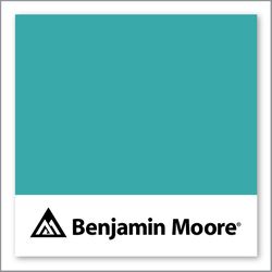 Benjamin Moore Palm Coast Teal 733