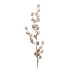 Good Tidings Gold Pine Cone Stem 39 in.