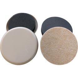 Shepherd Hardware Beige 1 in. Push-On Felt Chair Glide 4 pk