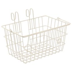 Retrospec Apollo Lite Steel Bike Basket 10 lb Eggshell
