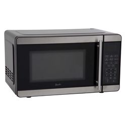 Avanti 0.7 cu ft Black/Silver Microwave 700 W