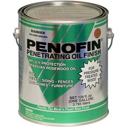Penofin Transparent Matte Tahoe Oil-Based Pressure Treated Wood Stain 1 gal
