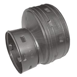 Advanced Drainage Systems 3 in. Snap X 4 in. D Snap Polyethylene 4-1/2 in. Coupler 1 pk