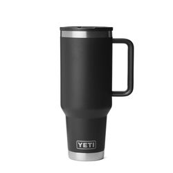 YETI Rambler 40 oz Black BPA Free Travel Straw Mug