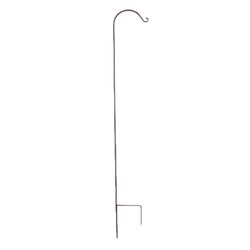 Panacea Black Steel 84 in. H Single Crook Plant Hook 1 pk
