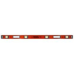 Johnson 48 in. Aluminum Magnetic I-Beam Level 4 vial