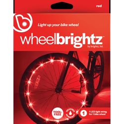 Brightz Wheel Brightz Red LED Bike Accessory Light ABS Plastics 1 pk