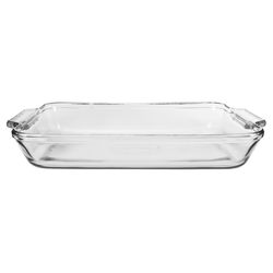 Anchor Hocking 9 in. W X 13 in. L Baking Dish Clear