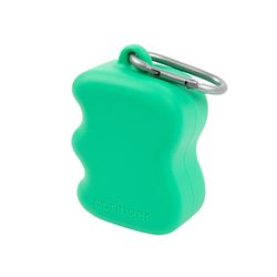 Springer For Dog Green Rubber Treat Pouch 1 pk