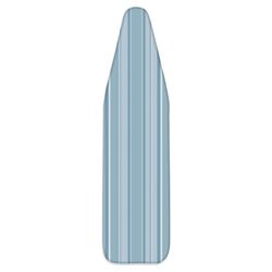 Whitmor 15 in. W X 54 in. L Cotton Berry Blue Striped Ironing Board Cover and Pad