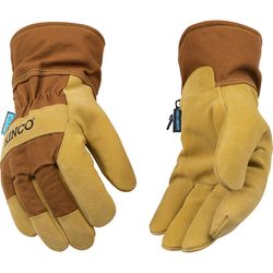 Kinco Men's Outdoor Knit Wrist Work Gloves Gold XL 1 pair