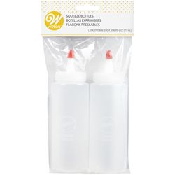 Wilton Clear Plastic Squeeze Bottle 6 oz
