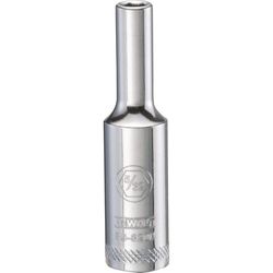 DeWalt 5/32 in. X 1/4 in. drive SAE 6 Point Deep Socket 1 pc