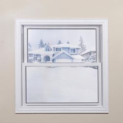 M-D Building Products Polar Block Indoor Window Shrink Film 42 in. L X 62 in. W 9 sheet