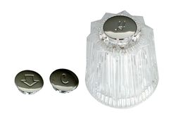 Ace Windsor Clear Tub and Shower Faucet Handles