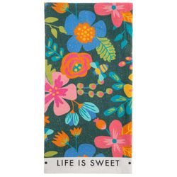 Karma Shelly Multicolored Cotton Life Is Sweet Tea Towel 1 pk