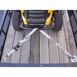 Keeper 1.5 in. W X 14 ft. L Gray Ratchet Tie Down Strap 1000 lb 1 pk