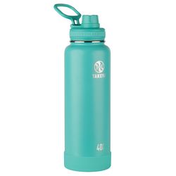 Takeya Actives 40 oz Teal BPA Free Double Wall Insulated Water Bottle
