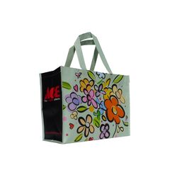 Ace Flower 13.5 in. H X 7 in. W X 16 in. L Reusable Shopping Bag