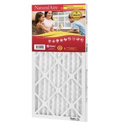 NaturalAire 18 in. W X 24 in. H X 1 in. Synthetic 10 MERV Pleated Microparticle Air Filter 1 pk