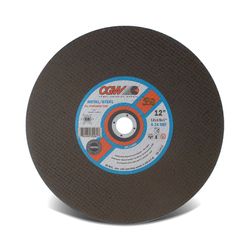CGW 14 in. D X 1 in. X 1/8 in. thick Aluminum Oxide Cut-Off Wheel 1 pc