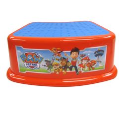 Ginsey Paw Patrol 5.75 in. H X 9.75 in. W 100 lb. cap. Polypropyline Chair/Step Stool
