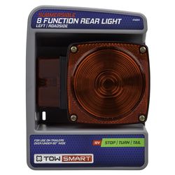 TowSmart Red Square License/Stop/Tail/Turn Combination Tail Light