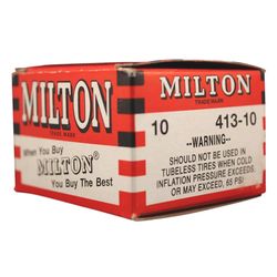 Milton Rubber 60 psi Tubeless Tire Valve 10 pk