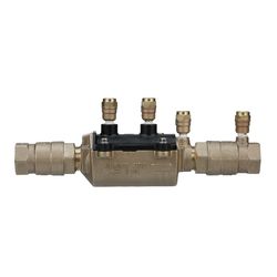 Zurn 1 in. FIP Bronze Double Check Backflow Preventer FIP 1 pc
