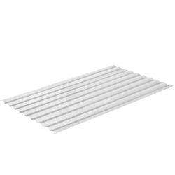 Sequentia Crane Composites 120 in. H X 26 in. W 550 Clear Fiberglass Panel