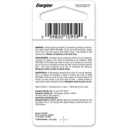 Energizer Silver Oxide 303/357 1.55 V 0.15 mAh Electronic/Watch Battery 1 pk