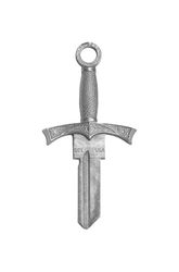 Lucky Line Sword House Key Blank 68 Single For Schlage Locks Silver