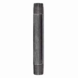 STZ Industries 1/8 in. MIP each X 1/8 in. D MIP Black Steel 5-1/2 in. L Nipple