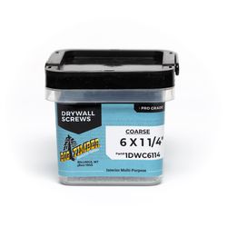 Big Timber No. 6 Sizes X 1-1/4 in. L Phillips Coarse Drywall Screws 1 lb 289 pk
