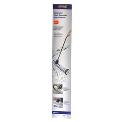 Magnet Source 36 in. Telescoping Push Type Magnetic Floor Sweeper with Release 195 lb. pull