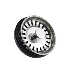 Keeney Garbage Disposal Strainer Chrome Stainless Steel 3-1/5 in.