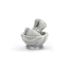 RSVP International Endurance White Marble Spice Grinder 4 oz